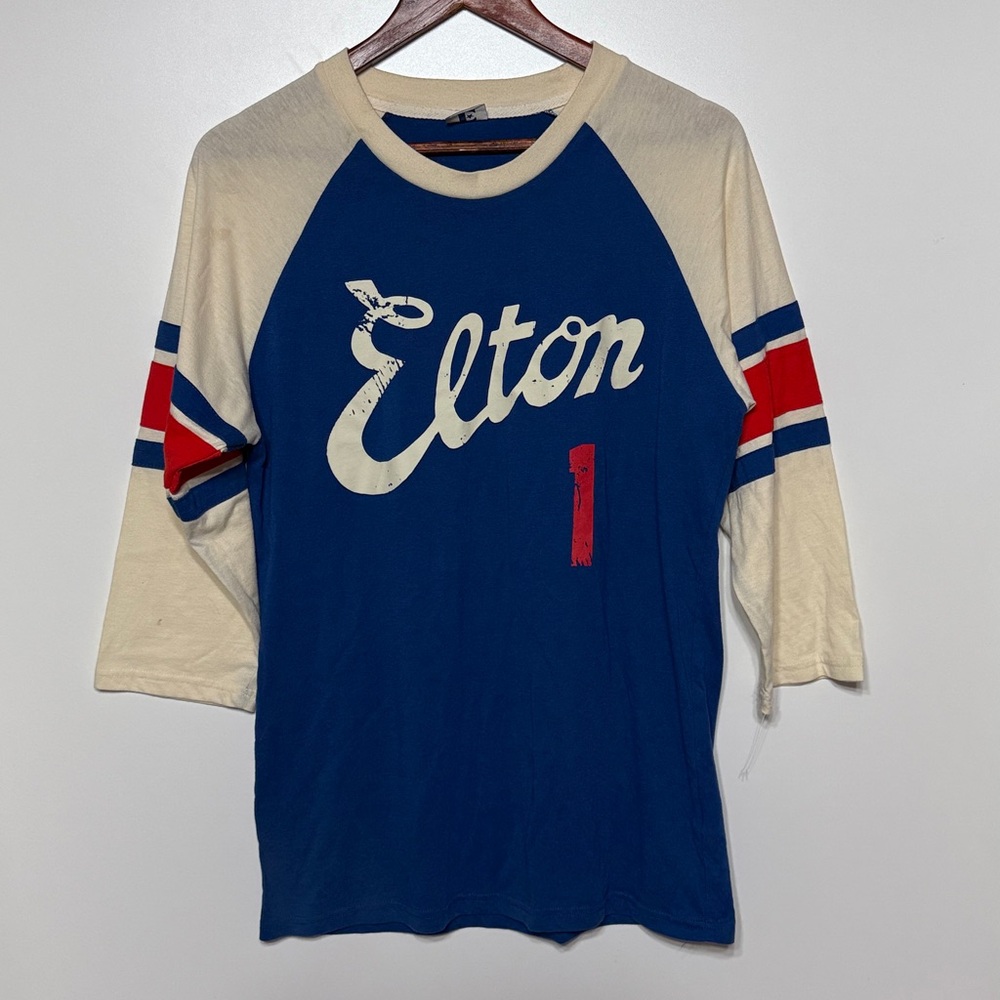 Elton John Long Sleeve Raglan T-Shirt
